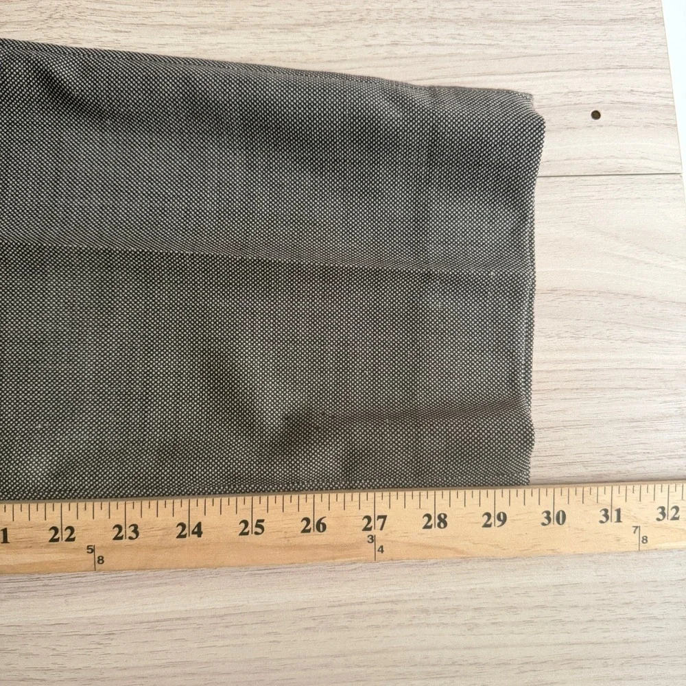 Banana Republic Tailored Slim Fit Wool Dress Pants Grey 31x30